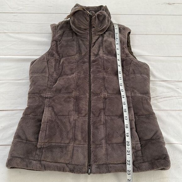 Athleta Full Zip Brown Vest - Picture 9 of 9